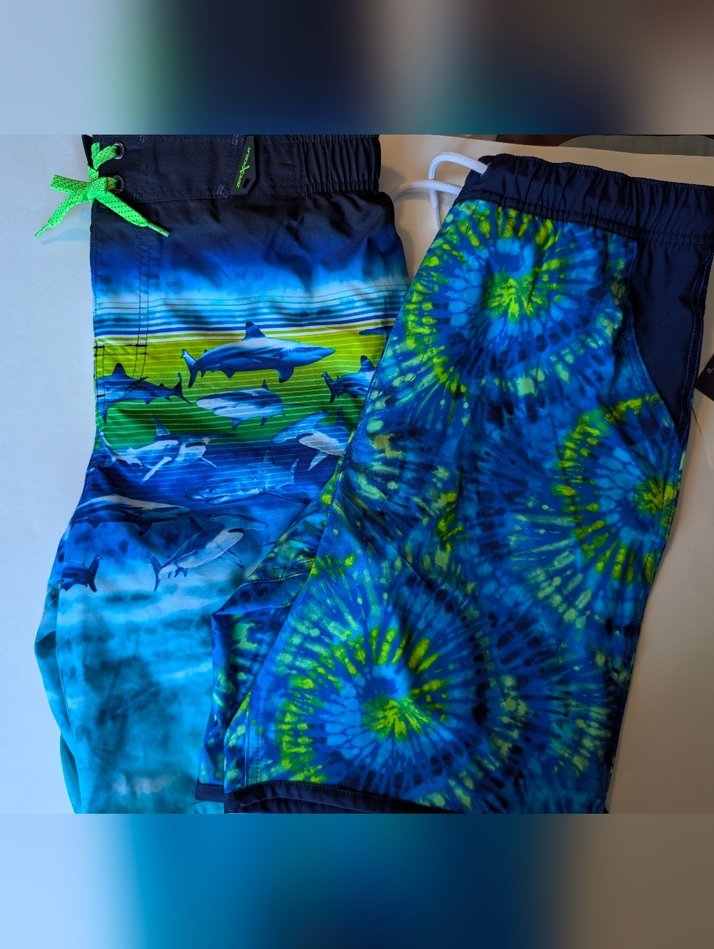 Boys Swim Trunks 2 Pairs New Size XXL 18-20
